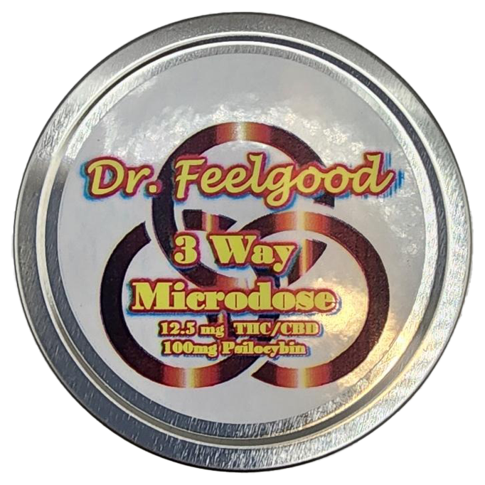 Dr. Feelgood 3 Way Microdose Gummies